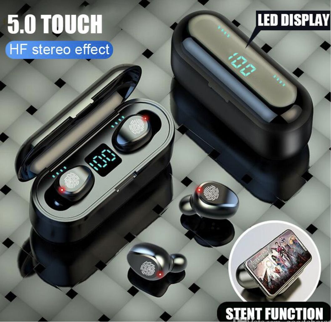 Wireless Bluetooth Ear Pods 5.0 Touch HF Stereo