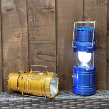 Load image into Gallery viewer, Multifunctional Mini Fan Solar Camping Lamp and Torch
